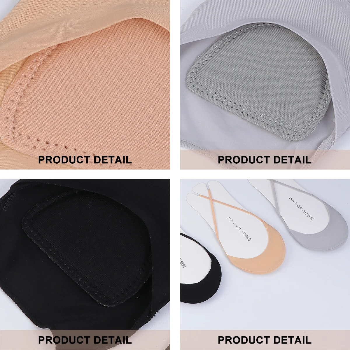 3 Pairs of Socks For Women Low Cut Elastic Strap Summer Spring Anti- Shallow Mouth Socks Short Socks for Lady Girl Women