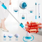 Бытовая электростеклоочиститель, многофункциональная ручная телескопическая уборка для ванной, кухни