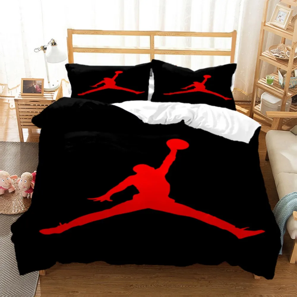 

Basketball Bedding Set 3D Digital Print Bed Linen Twin Single Queen King Full Size Soft Duvet Cover Set for Kids Teens Gifting