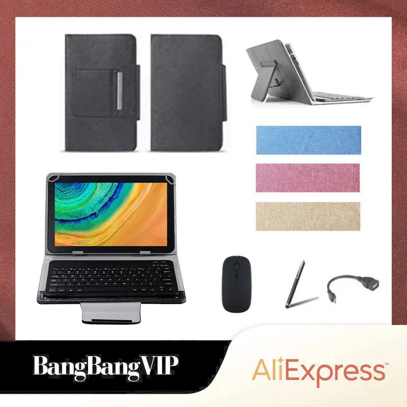 

Для Huawei MatePad 10,8 планшет универсальный Bluetooth беспроводная мышь клавиатура подставка чехол