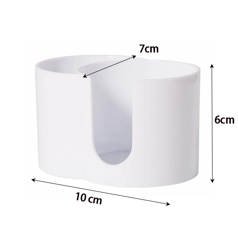 Cotton Round Pad Holder Powder Puff Storage Box Home Swab Makeup Organizer Dustproof Portable Durable