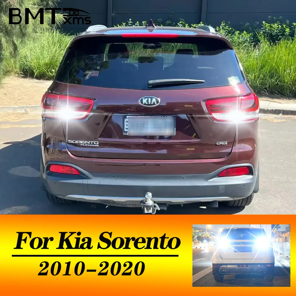 

BMTxms 2 шт. W16W T15 921 светодиодные лампы заднего хода для Kia Sorento 2 3 II III XM UM 2010-2020 2012 2013 2014 2016 2018