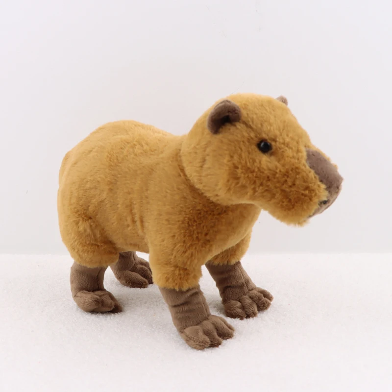 

23cm Kawaii Capybara Plush Toy Soft Simulation Capybara Stuffed Toy Animal Plush Doll Gift for Girl Kids