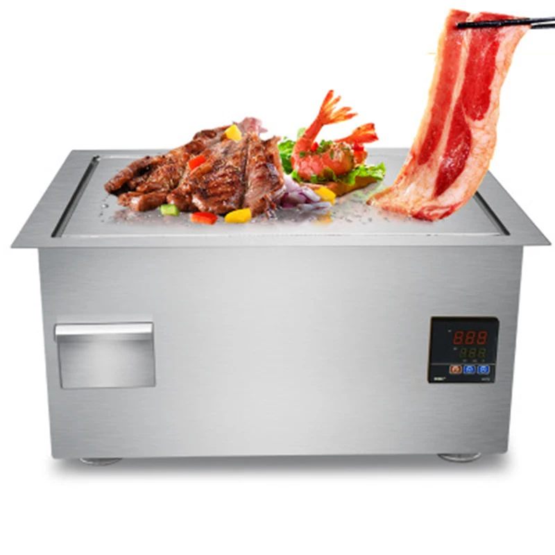 

Steel Plate Burning Equipment Commercial Electromagnetic Grill