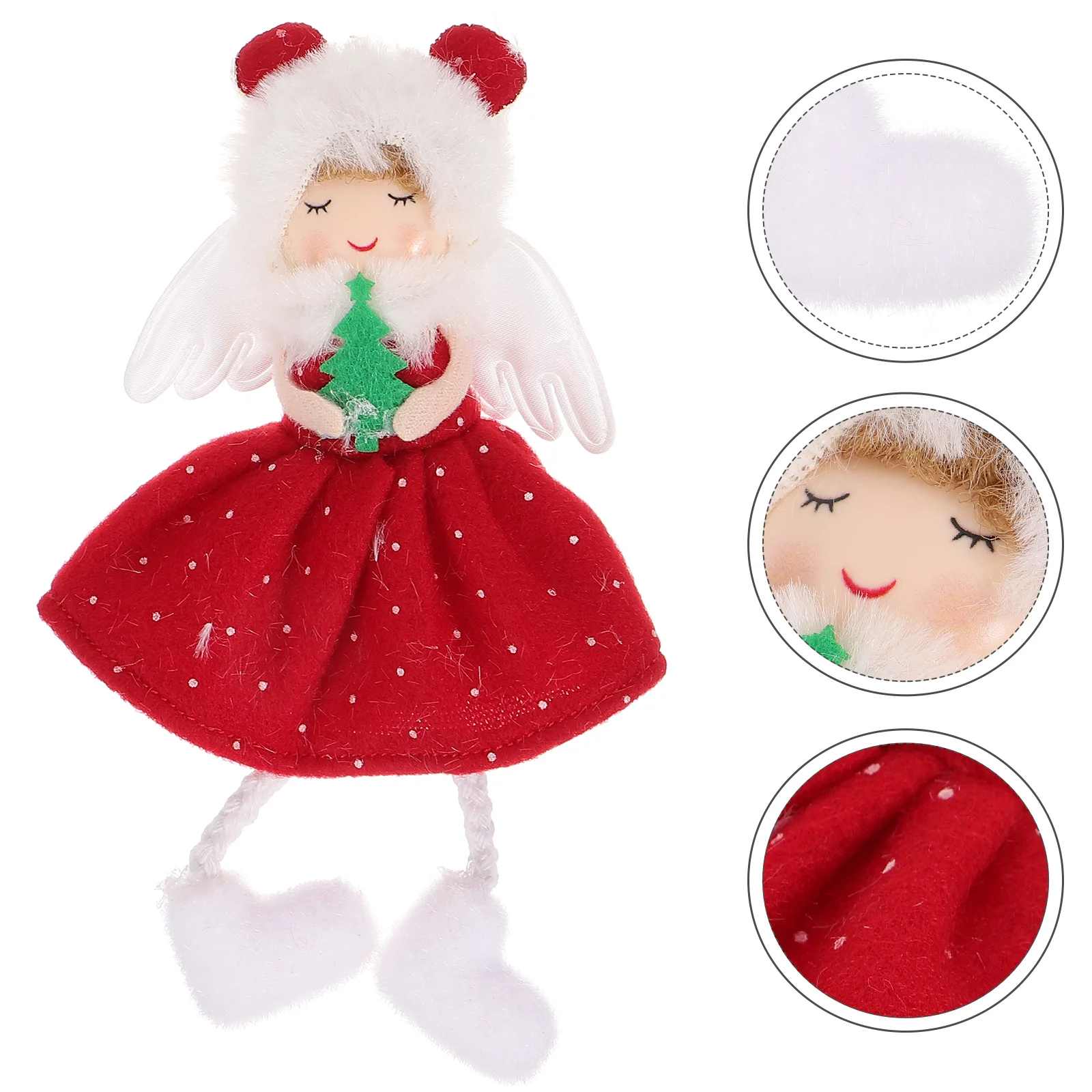 

Christmas Angel Christmas Hanging Ornaments Xmas Tree Elf Angel Elf Pendant for DIY