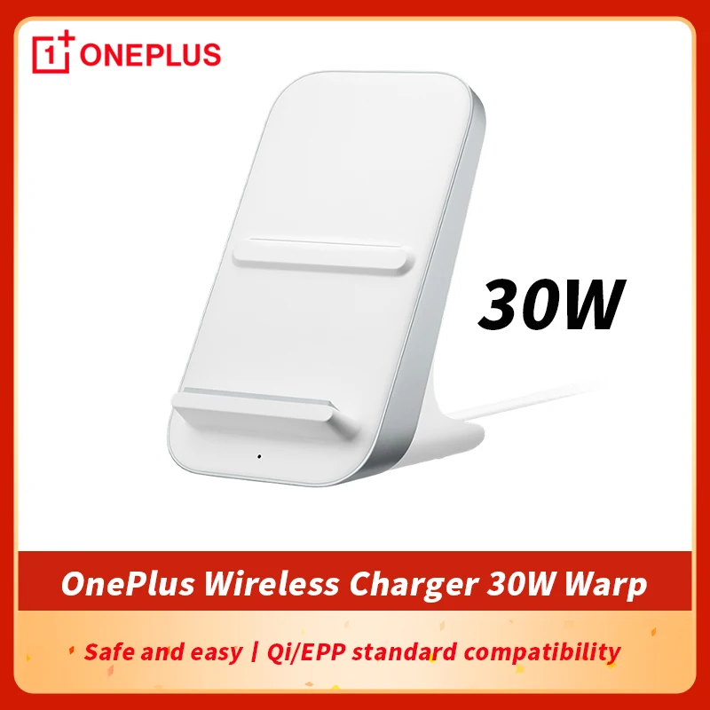 

Беспроводное зарядное устройство OnePlus Warp Charge 30 Вт для Oneplus 8 Pro, беспроводное зарядное устройство для Oneplus 9 Pro