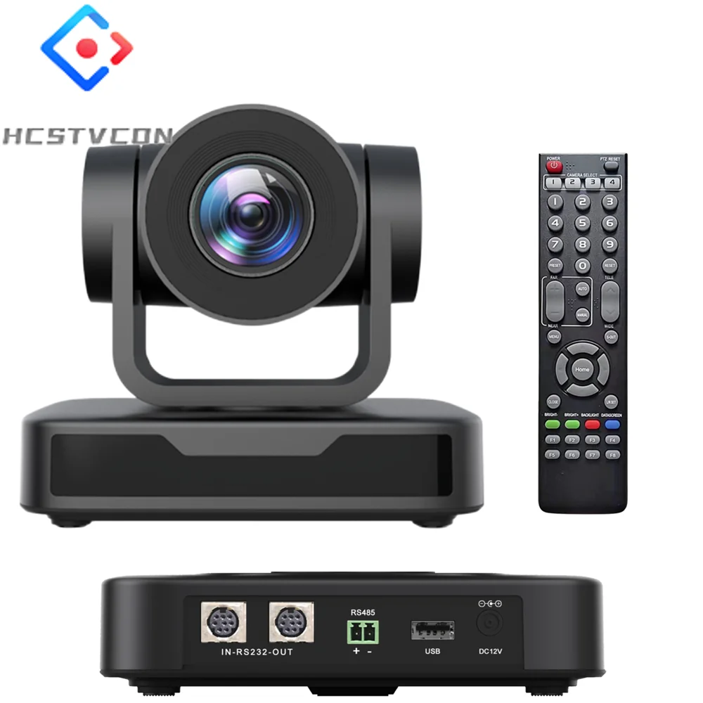 

1080P PTZ Camera HD Video Conference 3/10X Zoom USB System Office Equipment for Church Business Meeting Live Streaming Broadcast