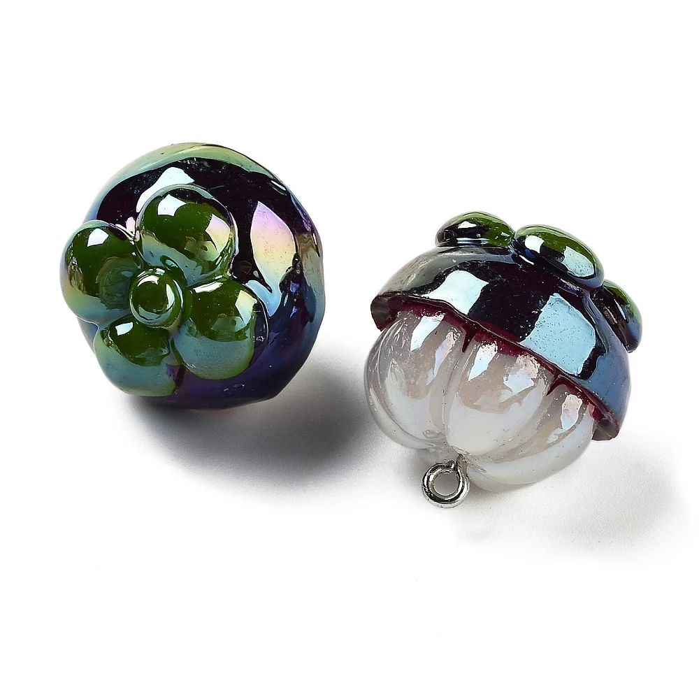 Подвеска из полимерной смолы 30 шт. цветные Подвески в виде морских животных