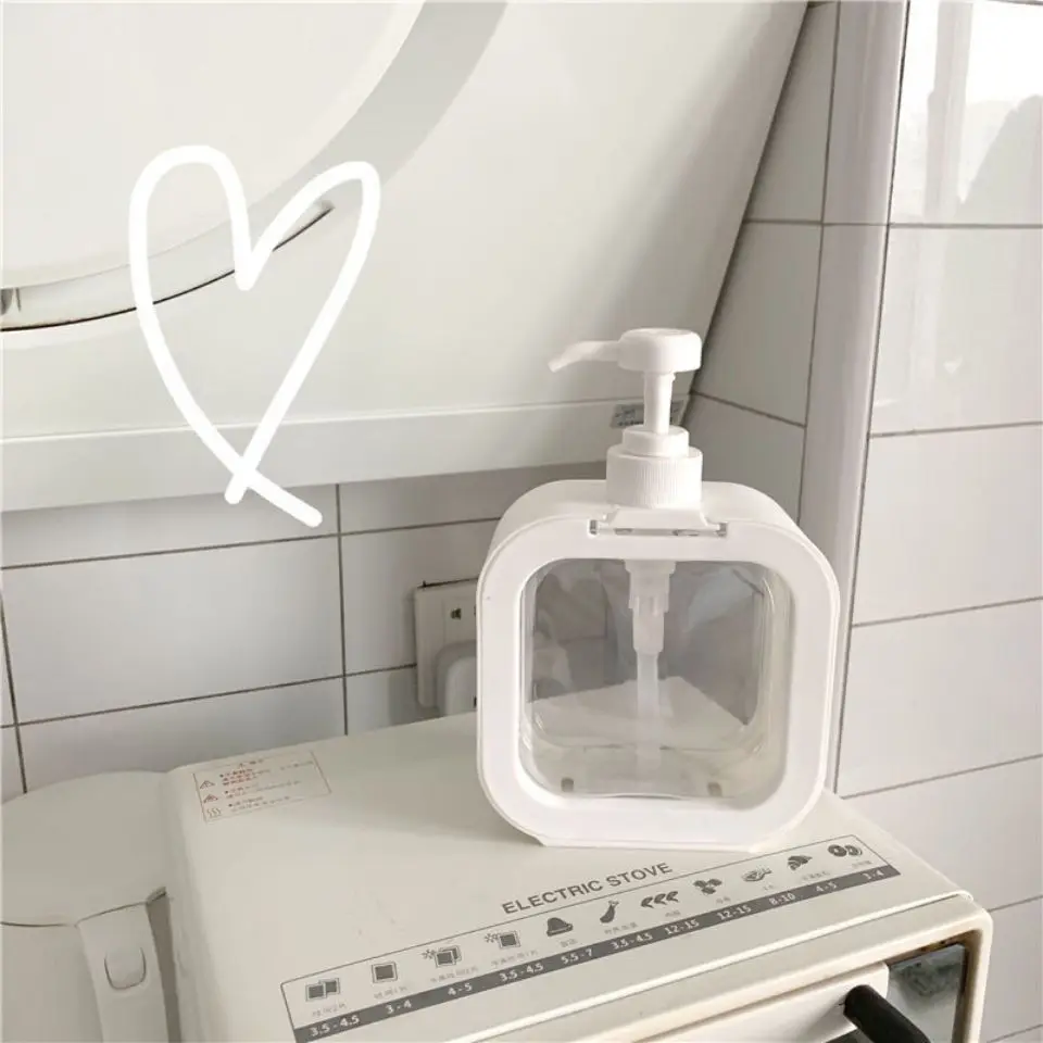 

500 мл простой и большой емкости гель для душа бутылка для розлива портативный сменный диспенсер для мыла