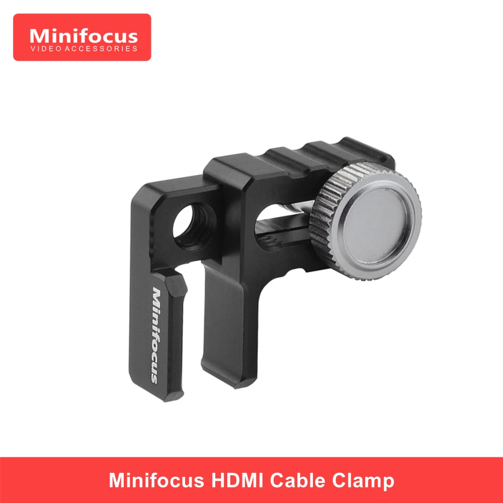 Camera Cage Cable Clamp Universal Wire Clip for Sony DSLR Mirrorless Camera Monitor Cage Quick Release L Plate HDMI Fixed Lock
