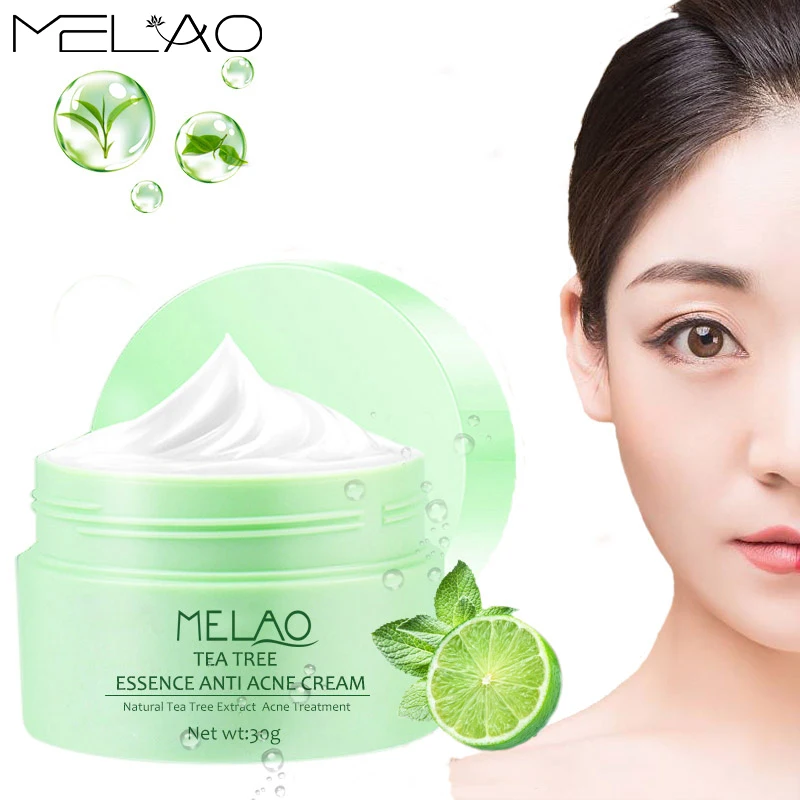 

MELAO Whitening Acne Treatment Herbal Acne Spots Oil Control Freckle Cream Remove Skin Care Whitening Moisturizing Face Care 30g
