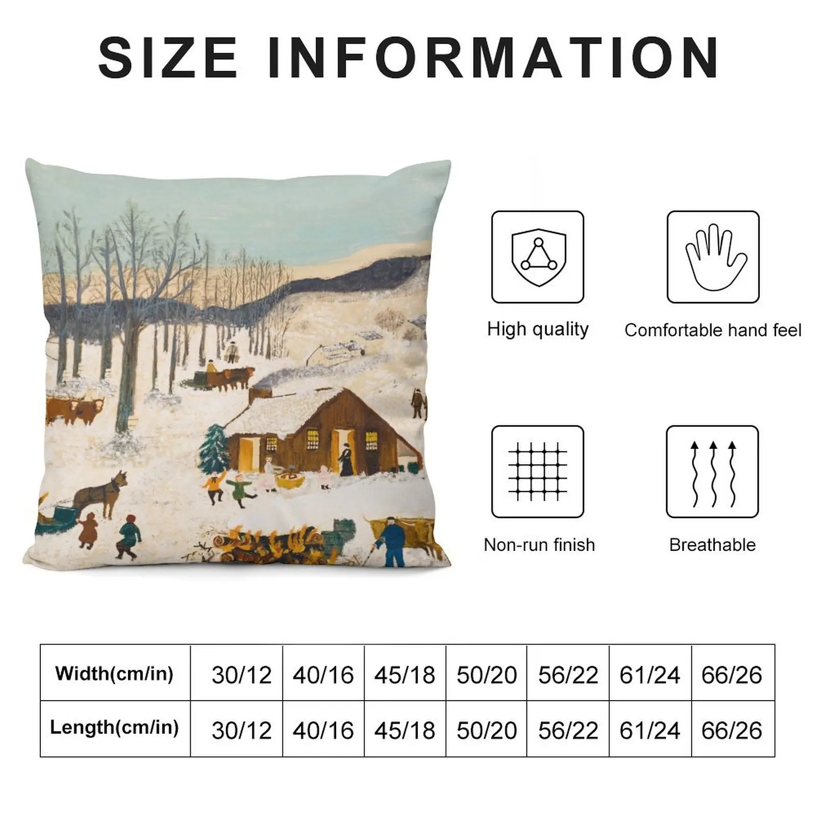 Декоративная подушка для дивана Анна Мэри Робертсон внук Моисей