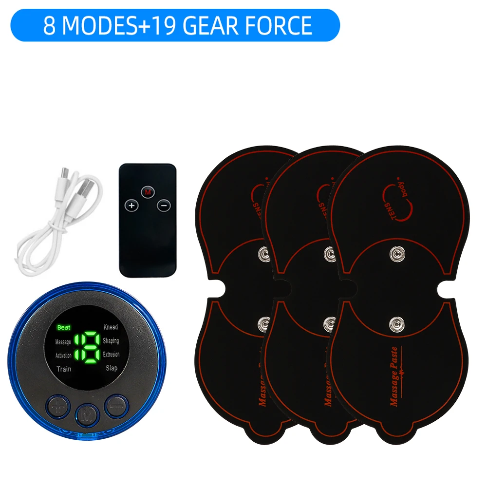 

EMS Electric Neck Massager Cervical Vertebra Massage Patch for Muscle Pain Relief and Shoulder Relaxation Portable Neck Massage