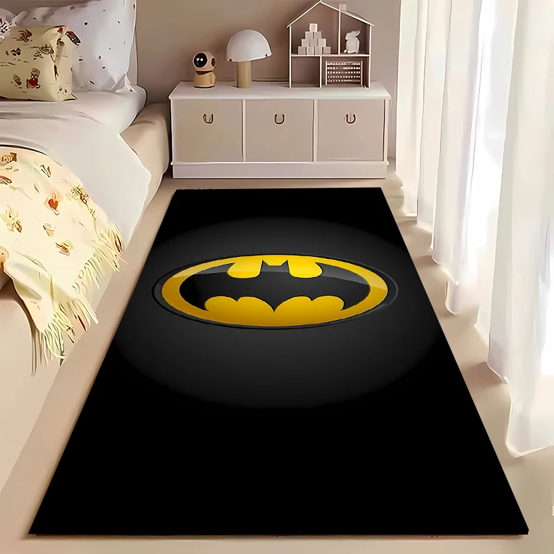 Ковер с логотипом Бэтмена предметы домашнего обихода для гостиной и спальни