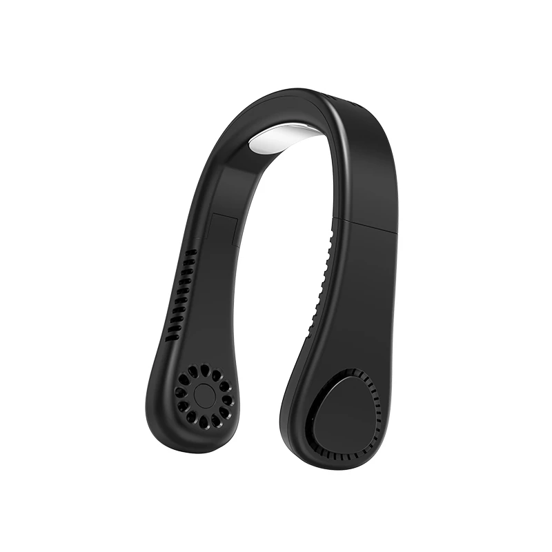 

Mini Neck Fan Portable Bladeless Fan Rechargeable Leafless Hanging Fans Air Cooler Wearable Neckband Fans