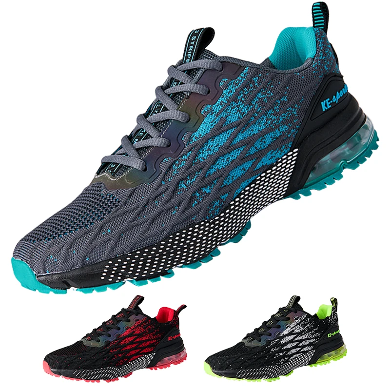 Men's Breathable Comfortable Casual Sneakers Adult Teenagers Outdoor Running Shoes Walking Shoes School Marathon Sports Shoes