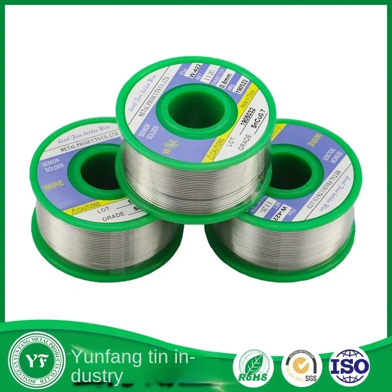 

Sn99.3Cu0.7 Бессвинцовая паяльная проволока 50 г 1 рулон Инструменты для оловянной пайки Электрическая паяльная оловянная паяльная проволока с флюсом 2,2% RoHS