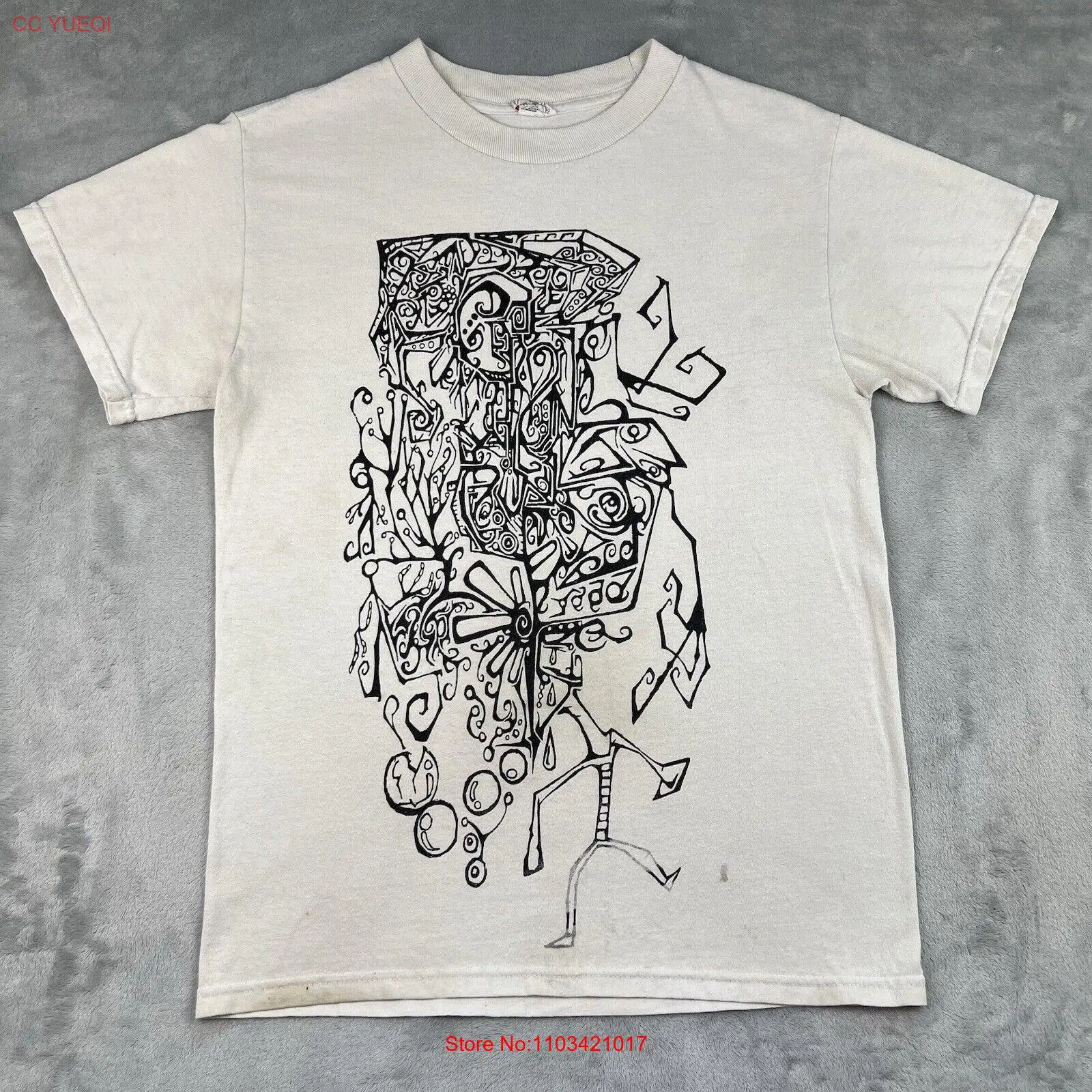 Марк гонсалез примитивная футболка Peni для взрослых маленький белый фигурист