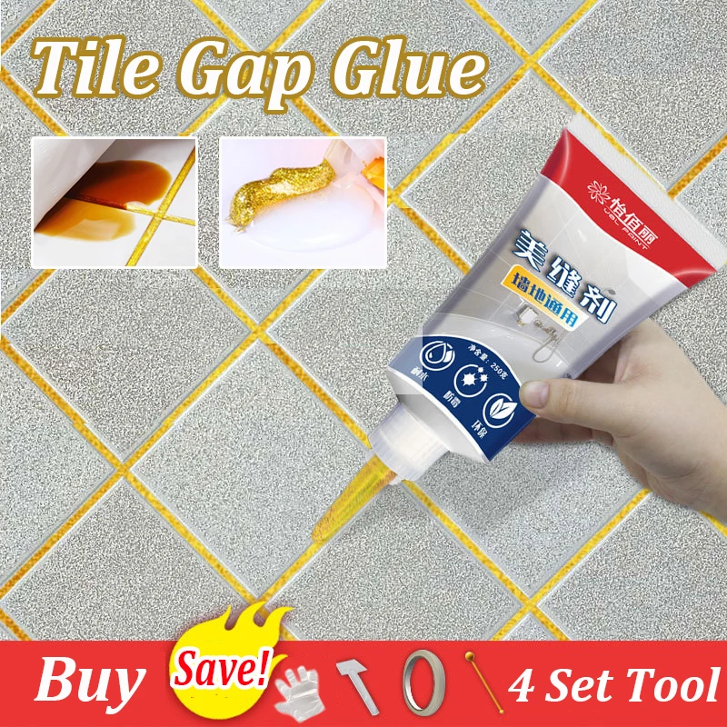 

100ML Tile Gap Repair Color Pen Wall Porcelain Bathroom Paint Cleaner Waterproof Mouldproof Filling Agents Sealant Gap Filler