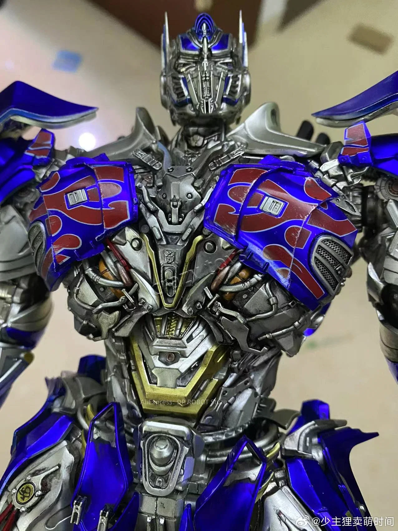 Фото 【ВЕРСИЯ 2.0 В НАЛИЧИИ СЕЙЧАС】MF-004 MF004 KO ThreeZero 3A G1 MDLX DLX Dark UT Knight OP Commander Металлическая фигурка №1