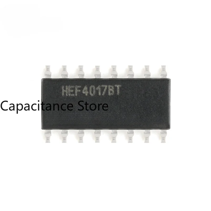 

10PCS Original Genuine HEF4017BT, 653 SOIC-16 5-level Johnson Counter/decimal Counter