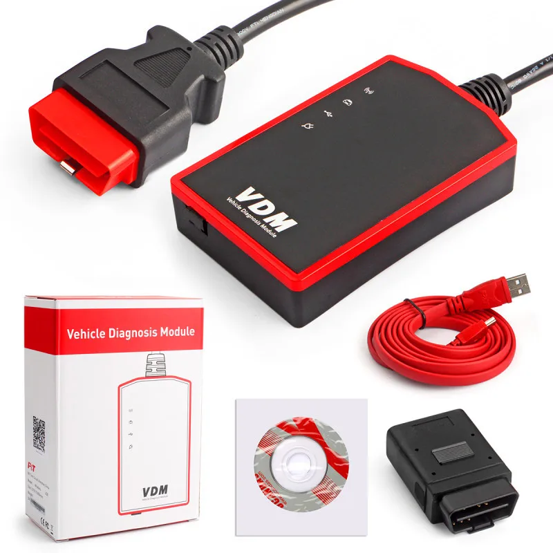 WIFI VDM Профессиональный OBD 2 Автомобильный диагностический инструмент полная