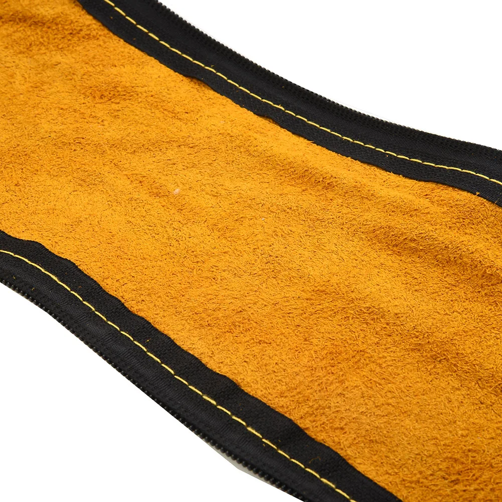 

TIG Mig Torch Cable Hose With Zip Yellow 23\\\\\\' Long 4\\\\\\\" Wide Accessories Cowhide Leather Equipment Metalworking