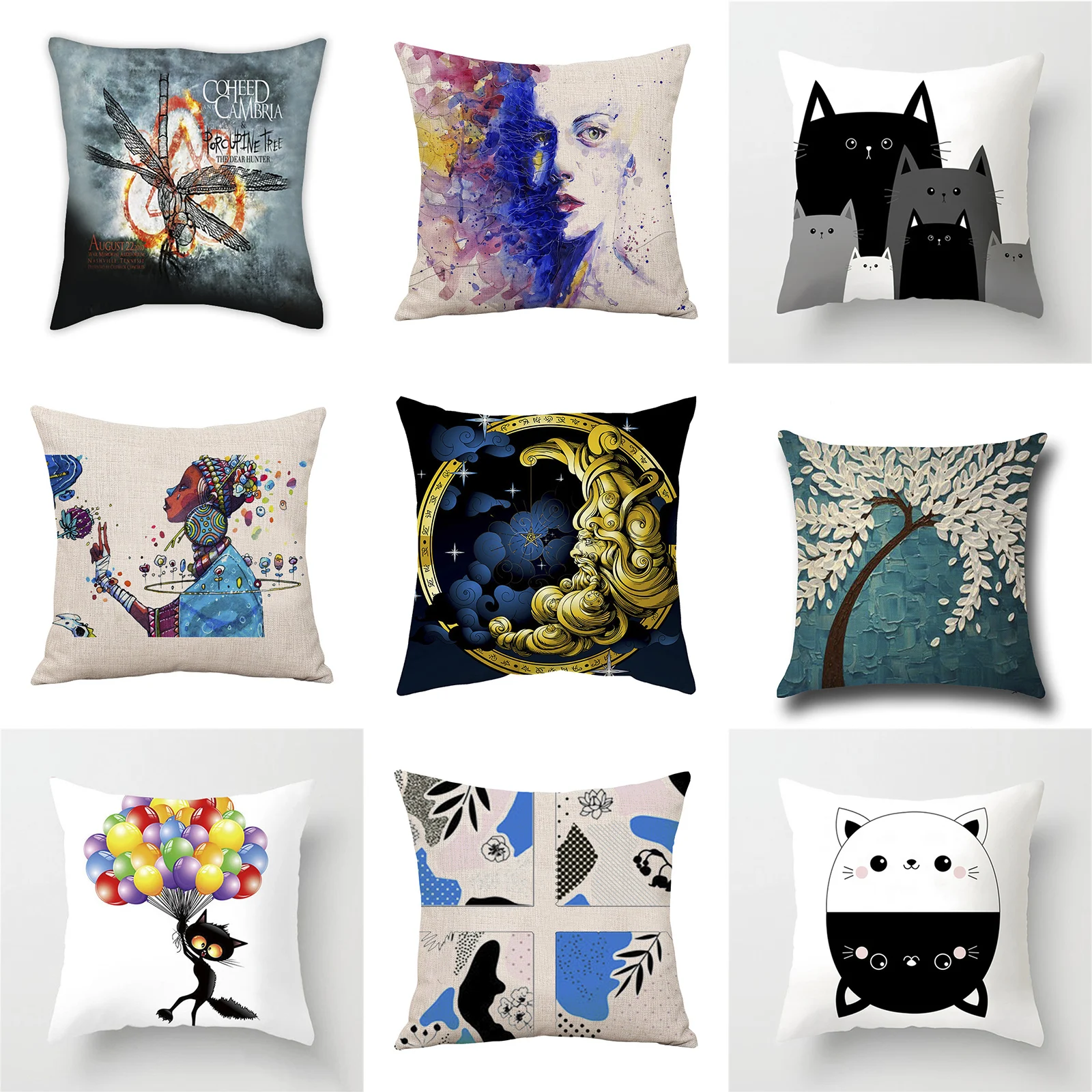 

Pillow Animal Tree Pillow Sofa Decoration Pillow Decoration Cushion Cushion Cover Living Room Decoration Pillowdiy Pillow Cover
