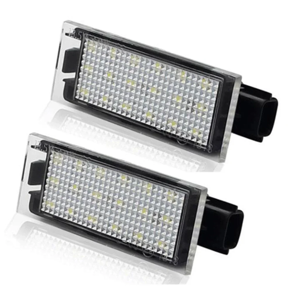 Подсветка номерного знака автомобиля белого цвета 18 SMD для Renault Megane Twingo Lagane 2004-2010