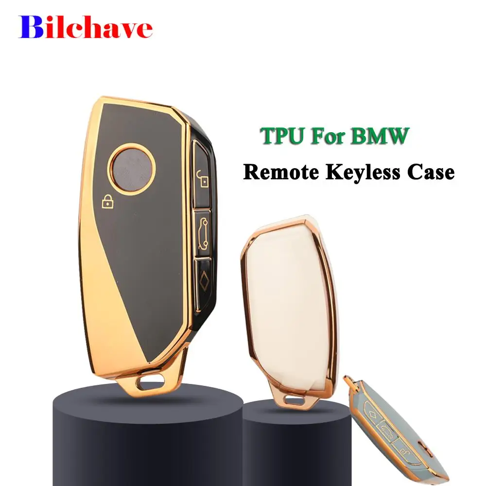 Jingyuqin для BMW G07 X7 LCI U11 X1 G70 7 серии G09 XM F98 X4M G18 X5 G81 M3 I20 IX ТПУ автомобильный брелок с