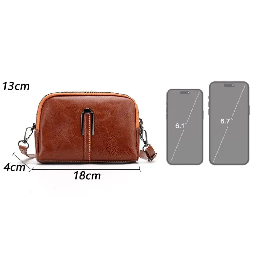 Прочная женская сумка через плечо в стиле ретро