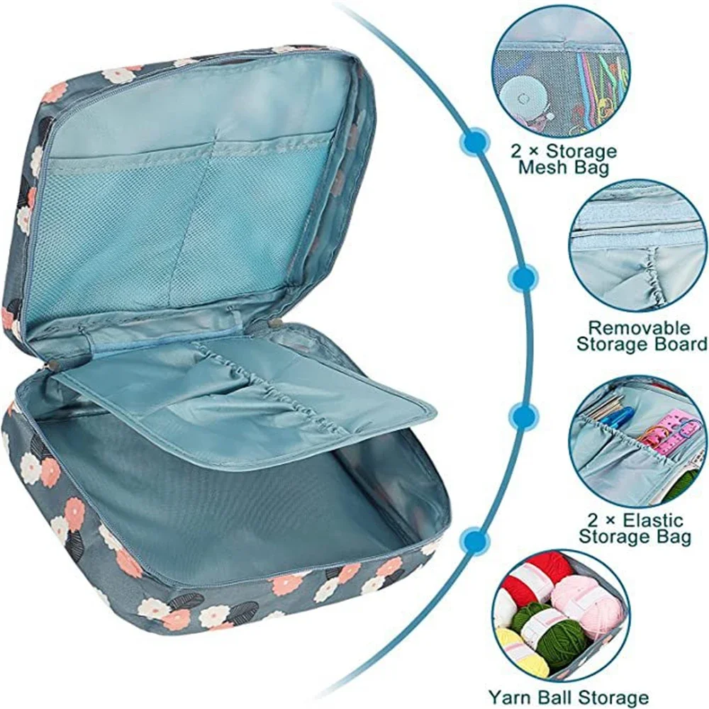 59 шт./компл. набор инструментов для вязания крючком сделай сам швейные