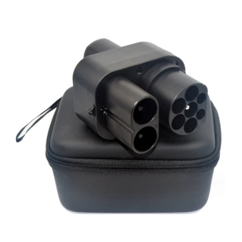 

Комбинированное зарядное устройство для электромобиля CCS1 CCS2 в Tesla TPC AC + DC ev, переходник с разъемом 200 А