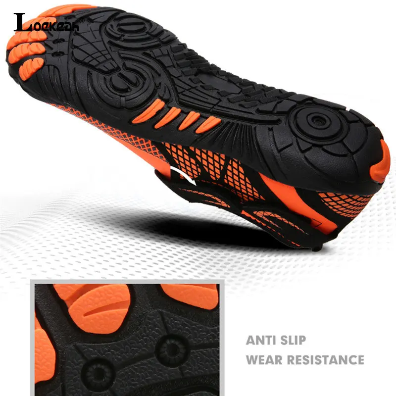 Outdoor Breathable Beach Seaside Men Women Wading Shoe Comfortable Barefoot Quick Dry Aqua Shoe Trekking Upstream Water Shoes