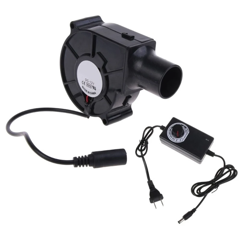 

12V Wood Stove Blower Wood Stove Blower About 80g Home Wood Stoves Outdoor Plastic Metal Working Current 0.36A