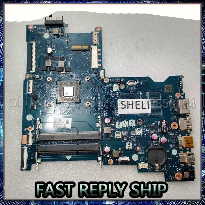 

827705-001 827705-501 827705-601 for HP 15-AF 15-AF131DX 255 G4 series laptop motherboard A6-5200 CPU LA-C781P notebook pc