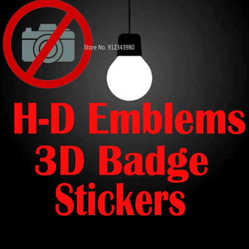 

3D stickers emblem LOGO tank compatible Motorcycle Aluminum sticker Escape Moto Exhaust Muffler for Dyna Street Bob Rider XL 883