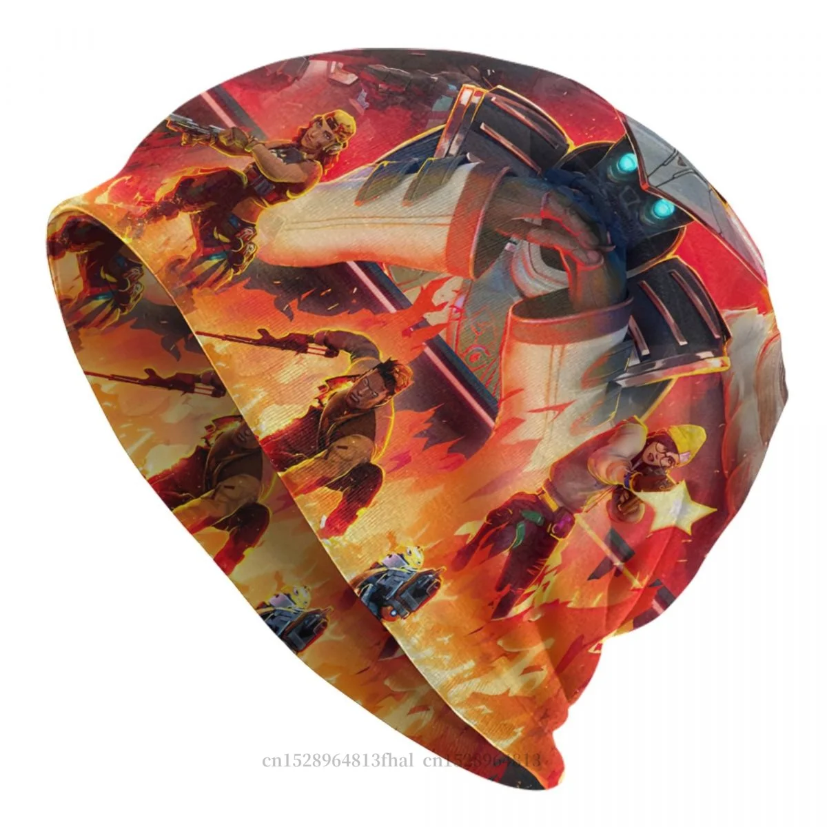 

Characters Art Bonnet Homme Autumn Spring Thin Hat Valorant Game Skullies Beanies Caps For Men Women Novelty Cotton Hats