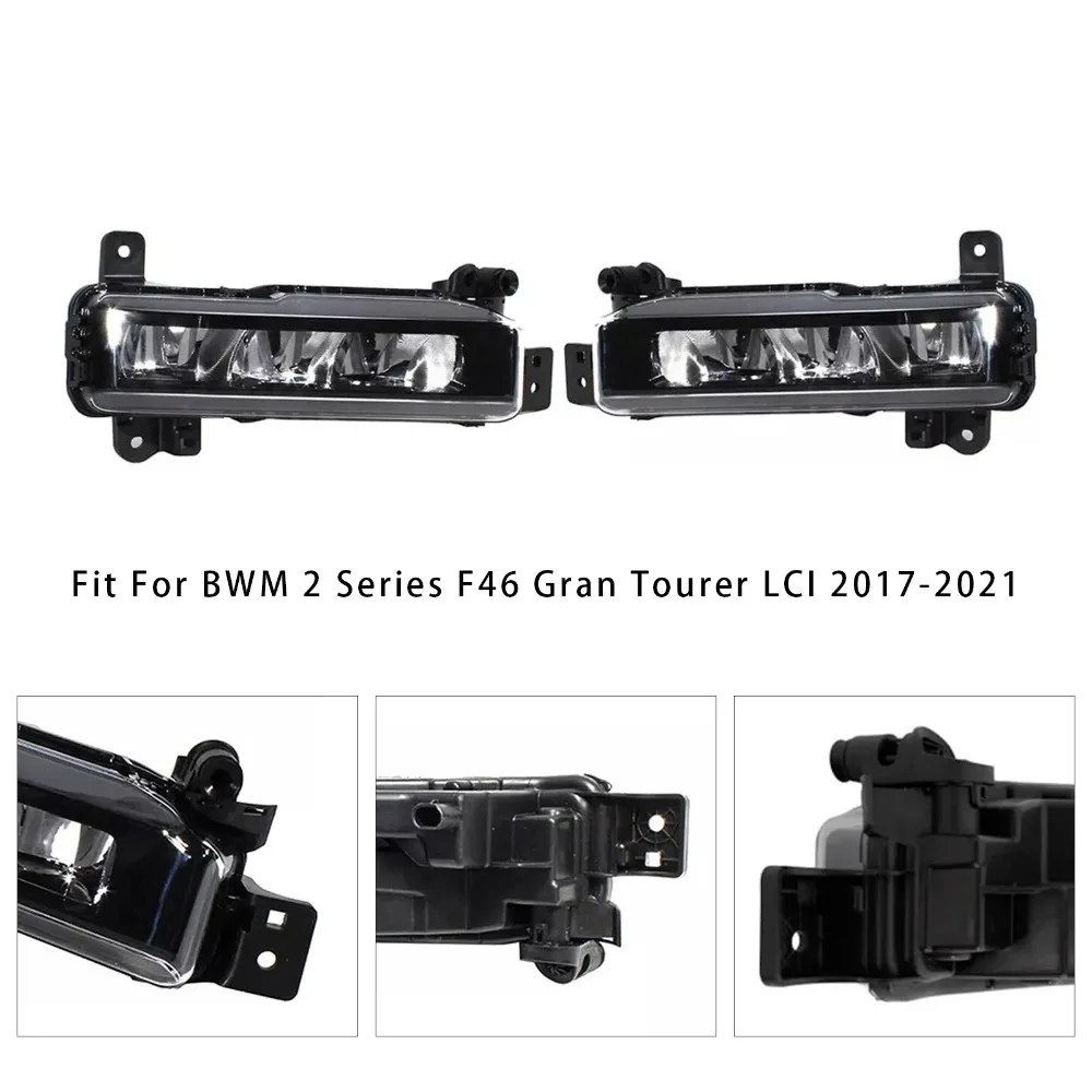 Фото Светодиодные противотуманные фары для переднего бампера BMW G20 G21 X1 F48 LCI F45 F46 63178089526 №4