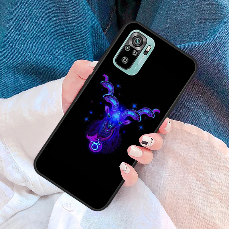 Чехол со знаками Зодиака для Xiaomi Redmi Note 11 10 9 8 12 Pro Plus 9S 10S 11S 12S чехол 12C C