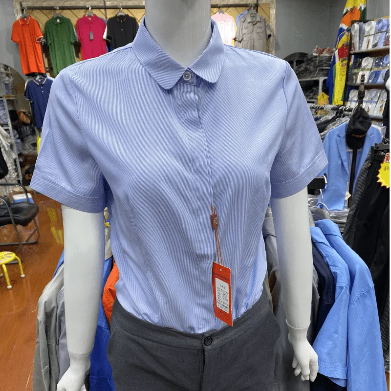 Pdomei кукольный воротник женские летние рубашки с коротким рукавом бамбуковое