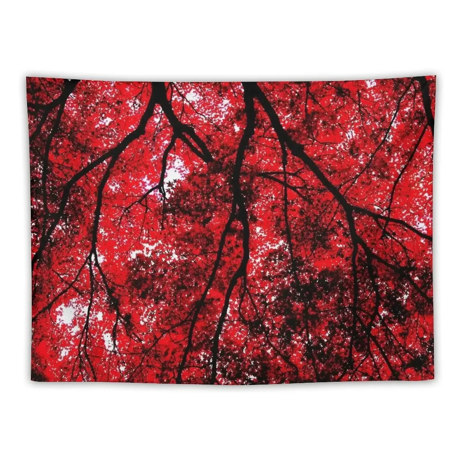Листья падение как капли крови гобелен эстетический домашний декор украшения
