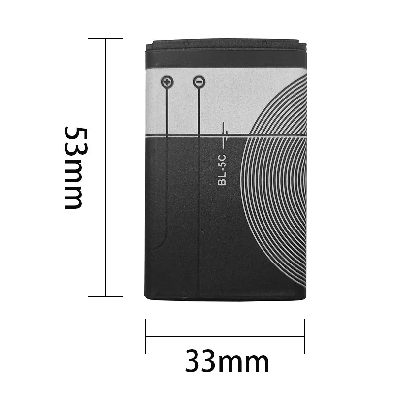BL-5C Аккумулятор для телефона акамулятор трансляции радио/Nokia 1100 1110 1200 1208 1280 1600 2600