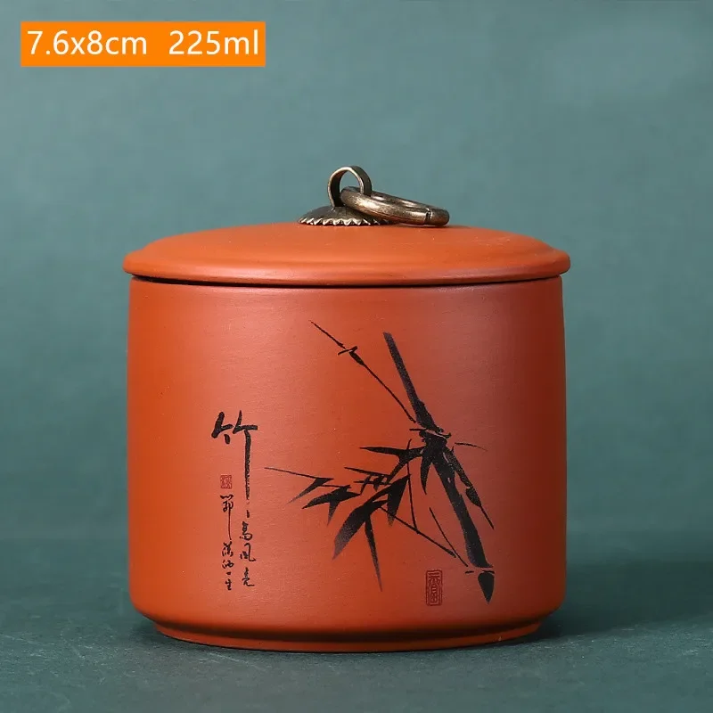 

Антикварные пурпурные глиняные чайные кадки JINGDE TEA SET