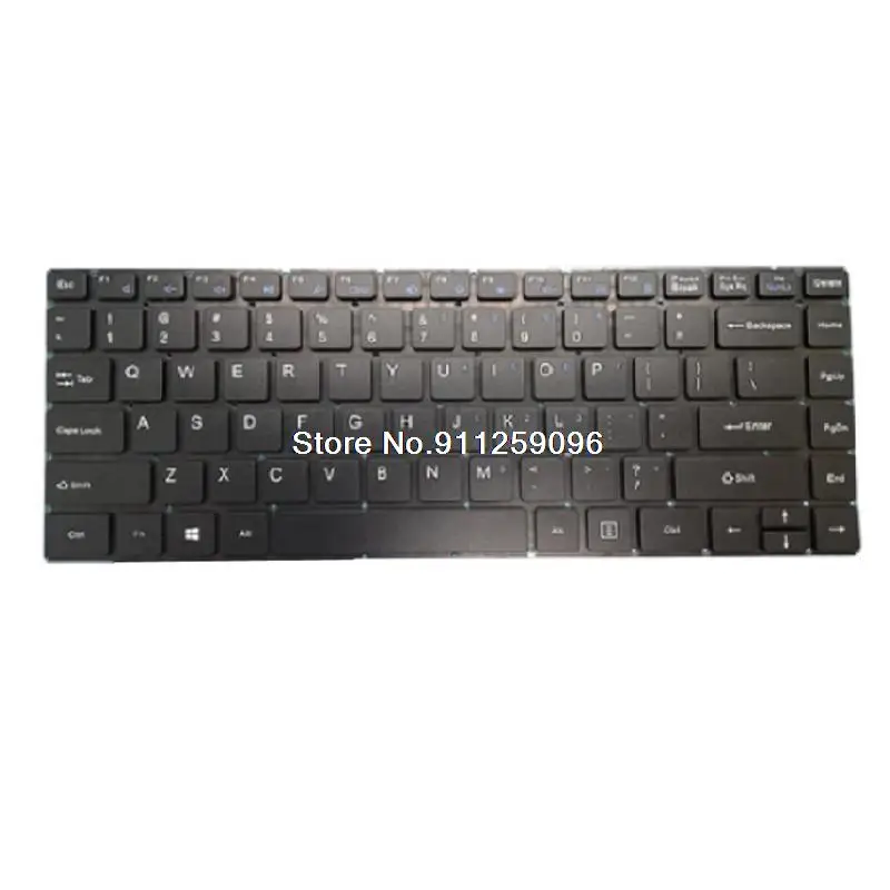 Клавиатура для ноутбука XIDU для PhilBook Max YG141, 14,1 дюйма, английская, черная, без рамки, Новинка Клавиатура для ноутбука XIDU для PhilBook Max YG141, 14,1 дюйма, английская, черная, без рамки, Новинка