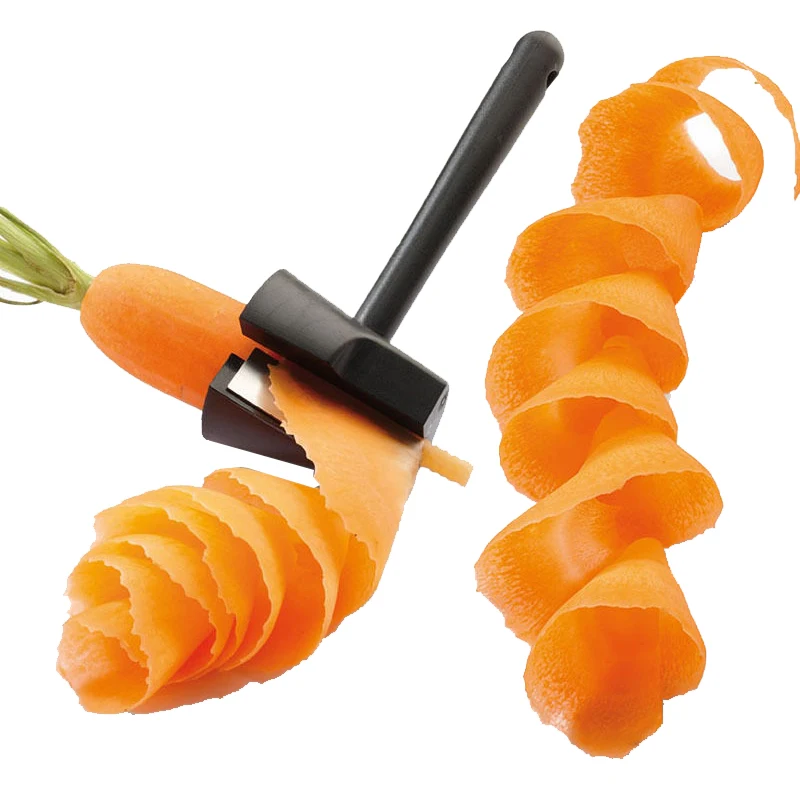

Kitchen Accessories Carrot Peeler Curler Multi-Functional Vegetable Sharpener Fruit Cucumber Cooking Tools Graters Fast Slice