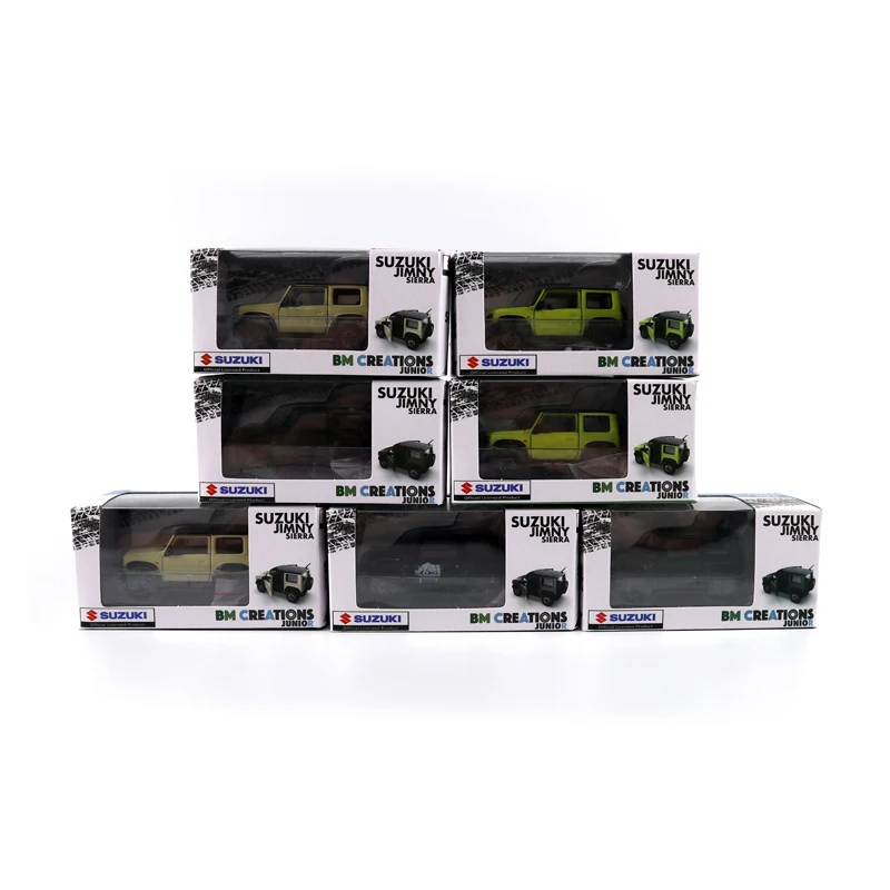 

BM Creations1:64 Suzuki Jimny JB74 Black Rhino Hong Kong Toy Fair Car Model Collection Ornament Gift