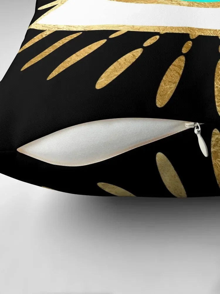 Декоративная подушка с золотым фольгой Рождественская для дома декоративные