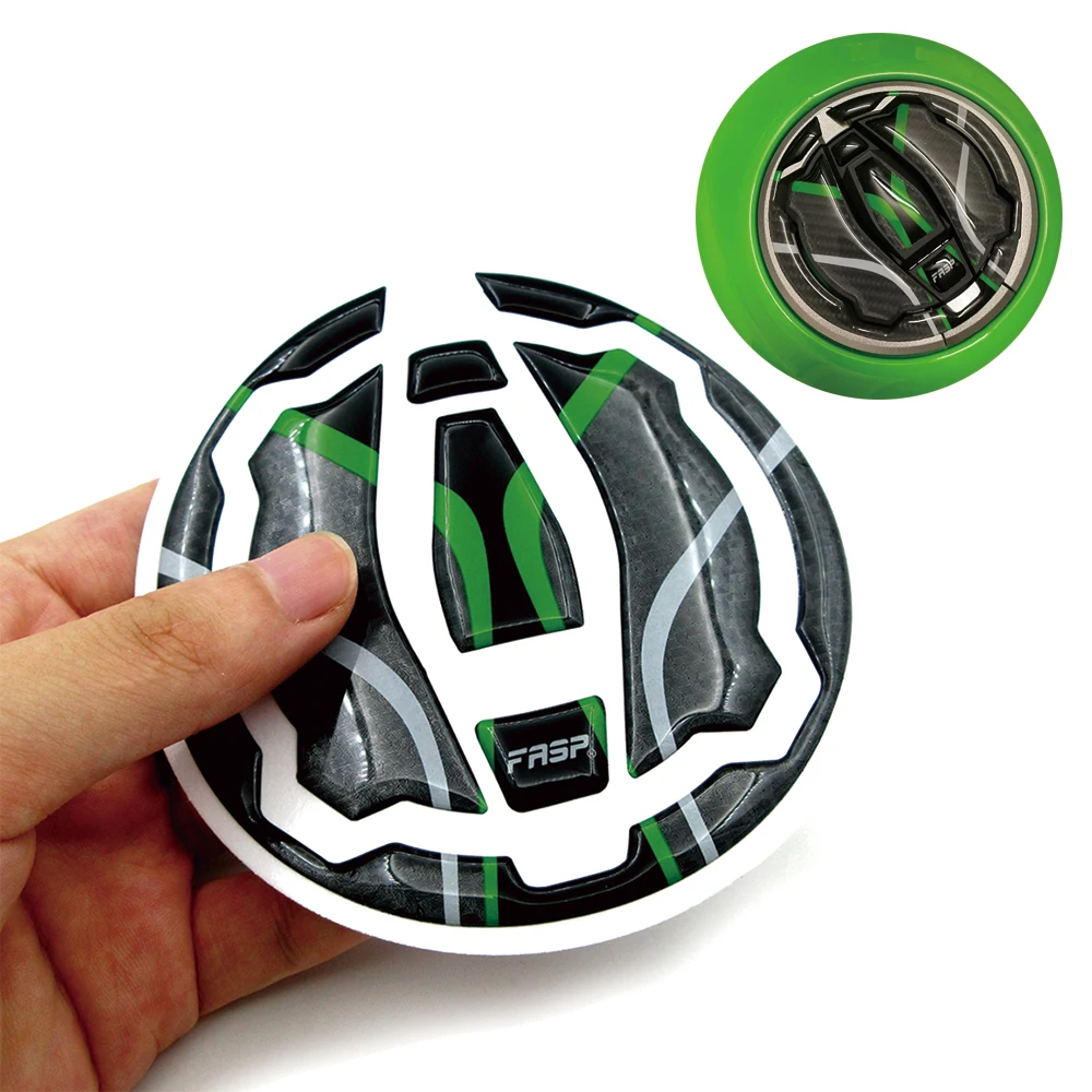 3D-наклейки на крышку мотоцикла с масляным газом наклейки из углеродного волокна