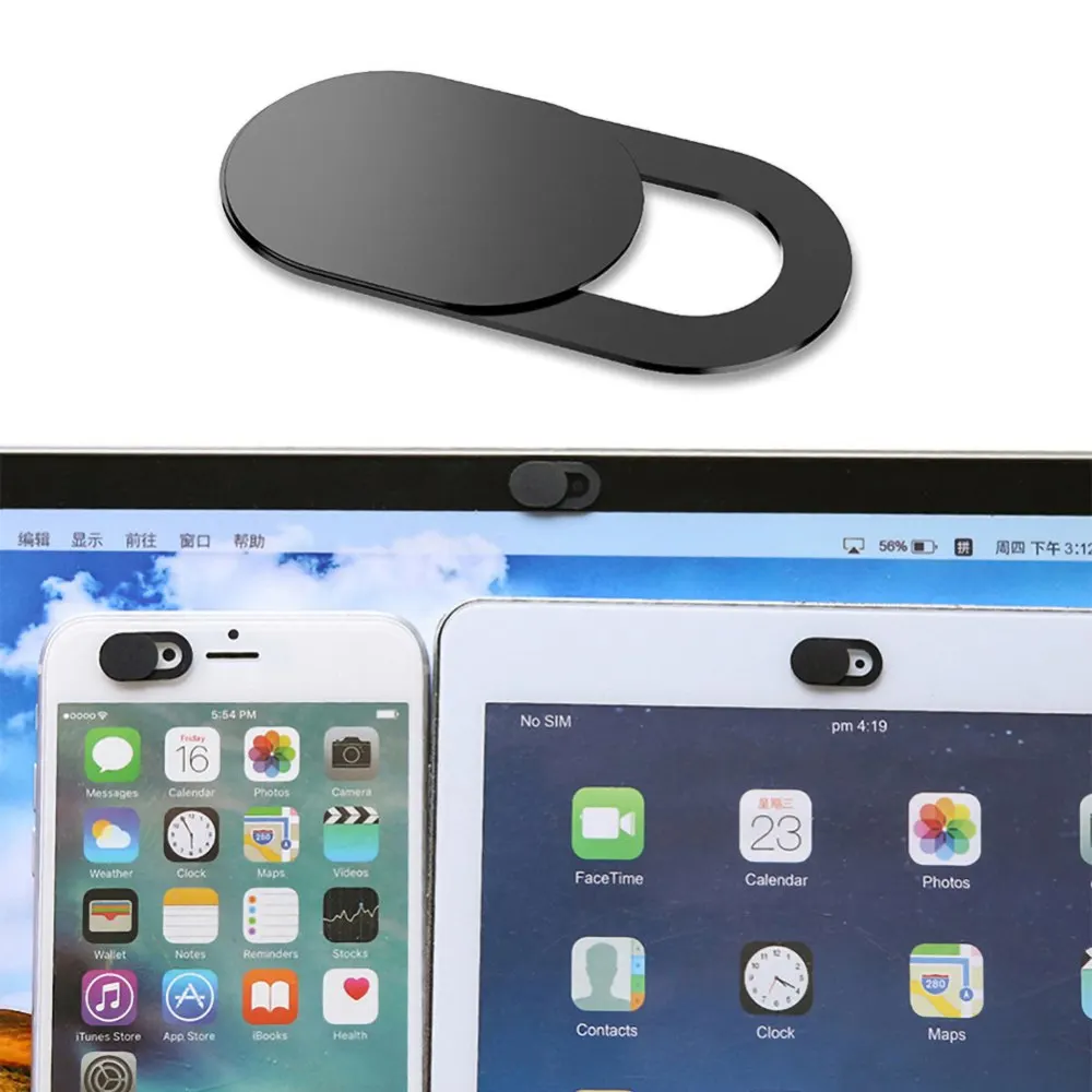 3/6/8 шт. ультратонкая Крышка для веб-камеры